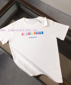 Alexander Wang/Alexander King 24SS Summer New Round Neck Short Sleeve T-shirt 270g Heavy Duty H k1itnc9d