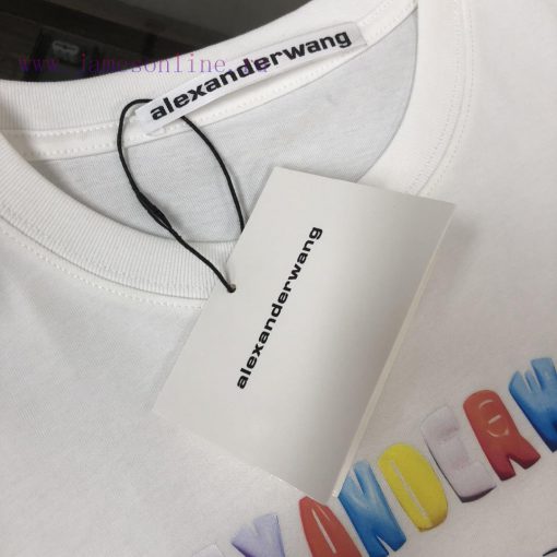 Alexander Wang/Alexander King 24SS Summer New Round Neck Short Sleeve T-shirt 270g Heavy Duty H k1itnc9d - Image 13