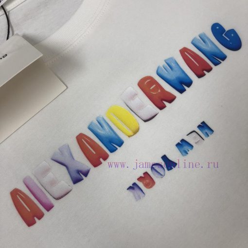 Alexander Wang/Alexander King 24SS Summer New Round Neck Short Sleeve T-shirt 270g Heavy Duty H k1itnc9d - Image 14