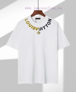 R-9641 Donkey Home's New Short Sleeved T-shirt Gradient Toothbrush Embroidery With High-end Cra 7zq2uobv