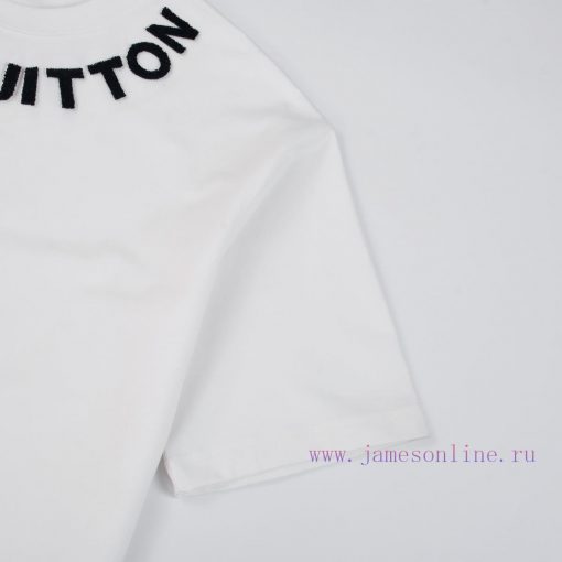 R-9641 Donkey Home's New Short Sleeved T-shirt Gradient Toothbrush Embroidery With High-end Cra 7zq2uobv - Image 5