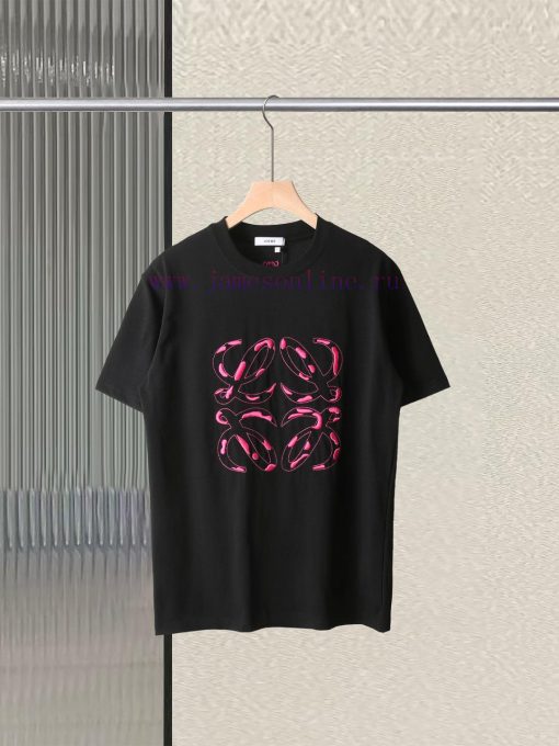 R-96352025ss Spring/Summer New Luo Yi Wei Embroidered T-shirt In Stock With Jindian Brand Logo aqeaeq8t - Image 2