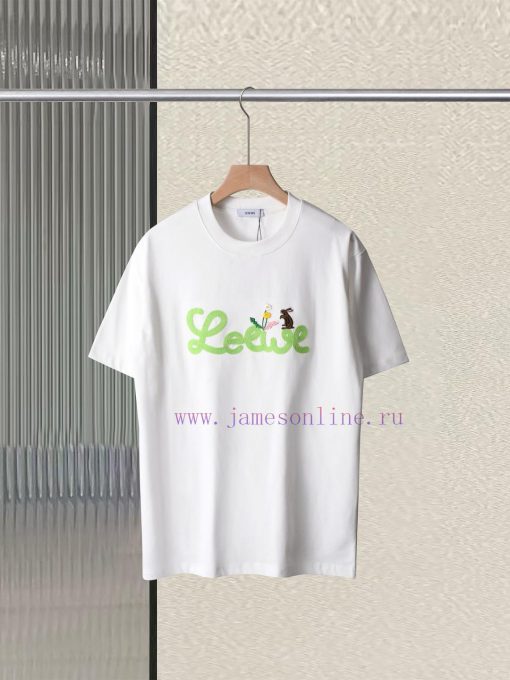 R-95332025ss Spring/Summer New Collection Luo Yiwei - Embroidered T-shirt In Stock With Rope Em qxaayqx0