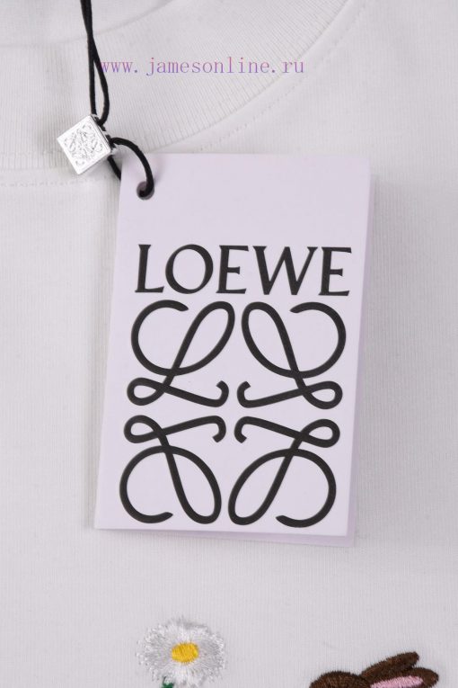 R-95332025ss Spring/Summer New Collection Luo Yiwei - Embroidered T-shirt In Stock With Rope Em qxaayqx0 - Image 6