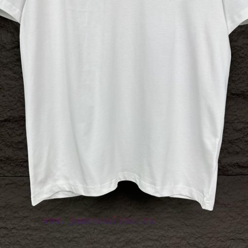 Kroxin 2024 New Silver Thread Embroidered Cross Logo Couple's Short Sleeved T-shirtOriginal Fab xv6fs58k - Image 6