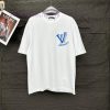LV Louis Vuitton 2024 New Hand-painted Rabbit Pattern Couple's Short Sleeved T-shirtOriginal Fa ck0fu8un