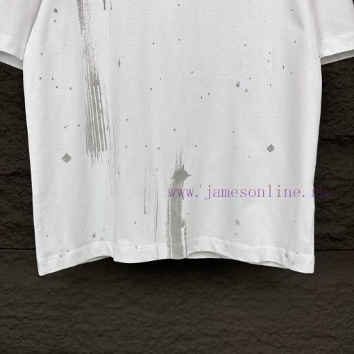 Givenchy 2024 New Pentagram Letter Logo Couple's Short Sleeved T-shirtOriginal Fabric With Digi 8i8xhkbb - Image 6