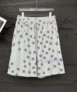 D&G Dolce&Gabbana 2024 Spring/Summer New Collection Full Print Logo Couple ShortsOriginal Custo wnz1zia3