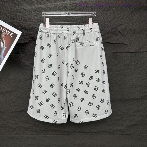 D&G Dolce&Gabbana 2024 Spring/Summer New Collection Full Print Logo Couple ShortsOriginal Custo wnz1zia3 - Image 19