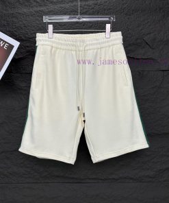 Gucci 2024 Spring/Summer New Red And Green Ribbon Couple ShortsOriginal Customized Fabric The S hpzyi0ko