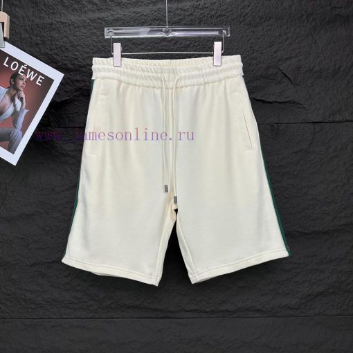 Gucci 2024 Spring/Summer New Red And Green Ribbon Couple ShortsOriginal Customized Fabric The S hpzyi0ko - Image 2