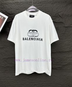 Parisian Maison 2024 New Hot Diamond Letter Logo Couple's Short Sleeved T-shirtOriginal Fabric 10bbhm5k