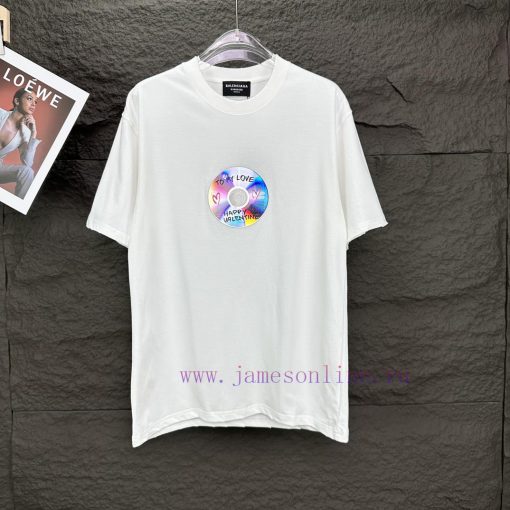 Parisian Family 2024 New CD Letter Couple Short Sleeved T-shirtOriginal Fabric With Digital Dir tvbjb6zk - Image 11
