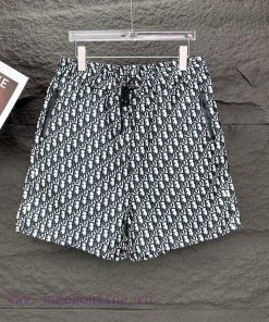 Dior 2024 Spring/Summer New Collection Full Print Logo Couple ShortsOriginal Customized Top-qua n9xv218k