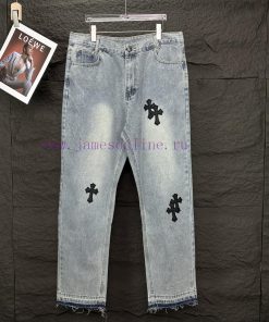 Kroxin 2024 New Cross Skin Washed JeansTop Ceiling QualityThe Styles With Different Washable Te he285etw