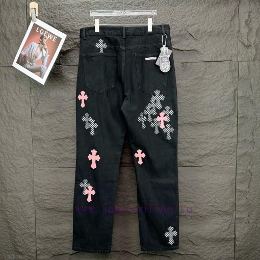 Croxin 2024 New Cross Skin Patchwork Washed JeansTop Ceiling QualityThe Styles With Different W prbpuayl - Image 12