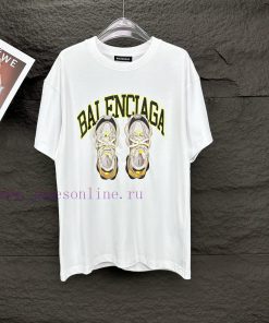 Parisian Maison 2024 New Shoes Letter Logo Couple Short Sleeved T-shirtOriginal Fabric With Dig 1c45l0vs
