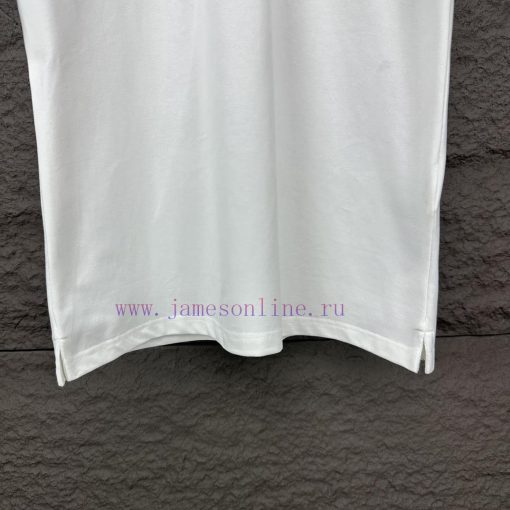 Gucci Collaborates On 2024 New Embroidered Logo Couple Style Polo ShirtThe Original Pearl Cotto 7gyi1nqd - Image 6