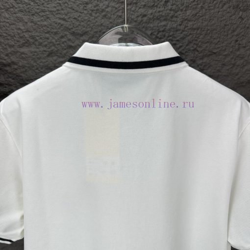Gucci Collaborates On 2024 New Embroidered Logo Couple Style Polo ShirtThe Original Pearl Cotto 7gyi1nqd - Image 8