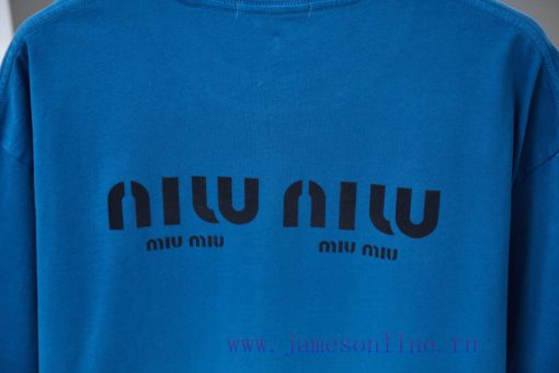 MUI 25SS Early Spring New Plush Letter Printed Short SleeveLight Luxury Fashion Is A Must-have eknnu6xb - Image 17