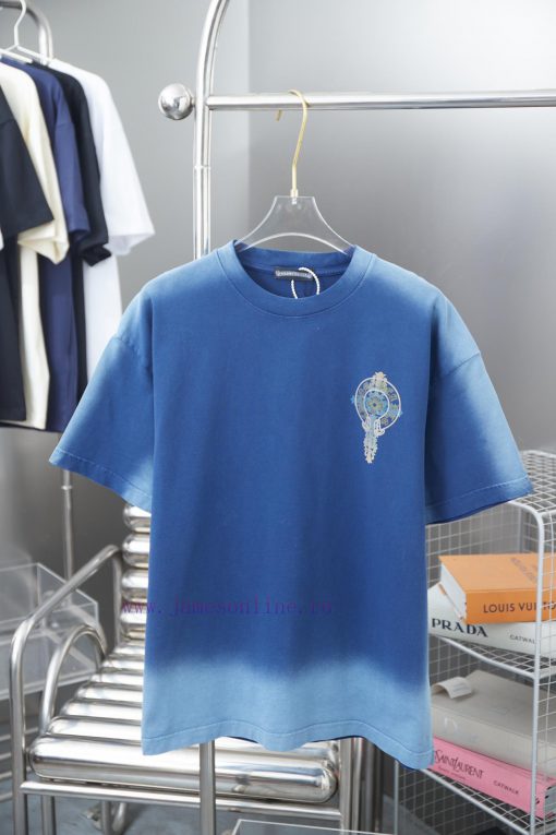 Chrome Hearte CH 25SS Early Spring New Cross Print Short Sleeved ShirtLight Luxury Fashion Is A xsbv9a8y