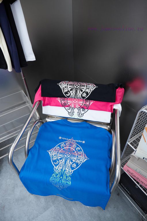 Ch * Ome Hearte CH 25SS Early Spring New Silicone Printed Hot Diamond Short SleeveLight Luxury yf9yj5av - Image 9