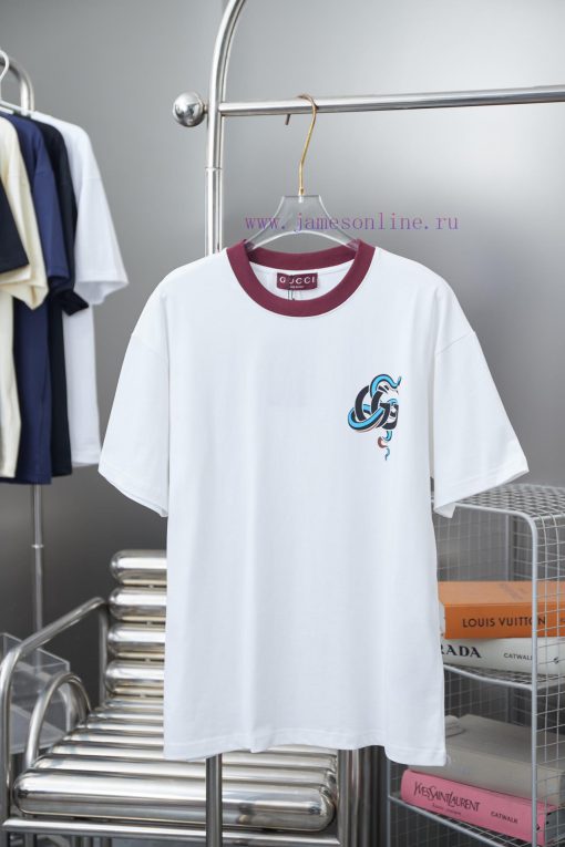 Gucci 2025 Year Of The Snake Limited Edition Short SleeveLight Luxury Fashion Is A Must-have It yodnb846
