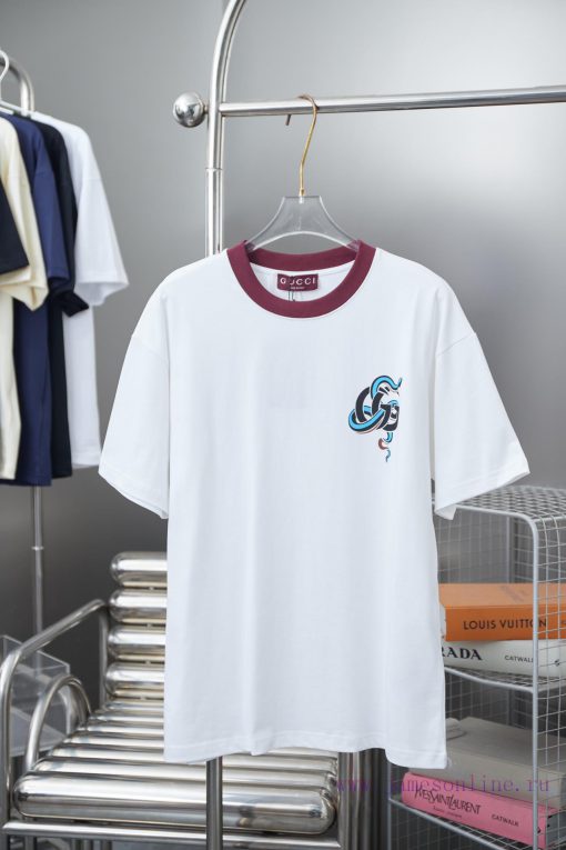 Gucci 2025 Year Of The Snake Limited Edition Short SleeveLight Luxury Fashion Is A Must-have It yodnb846 - Image 2