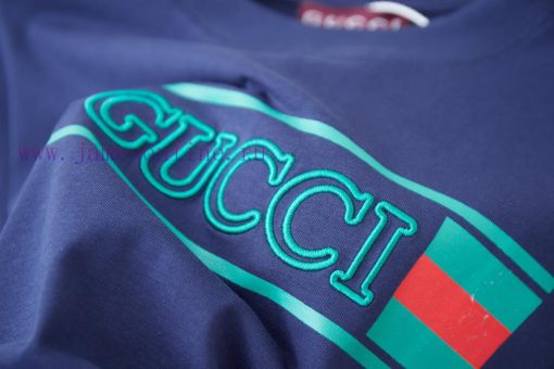 Gucci 2025 SS New Short Sleeve With Gu Ribbon Flag Short SleeveLight Luxury Fashion Is A Must-h vm4jznma - Image 14