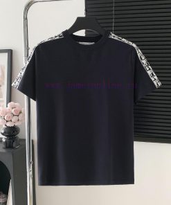 Style Number W502Dior Woven Sweater Round Neck Short Sleeved Spring And Summer High-quality Ita z3yb6li2