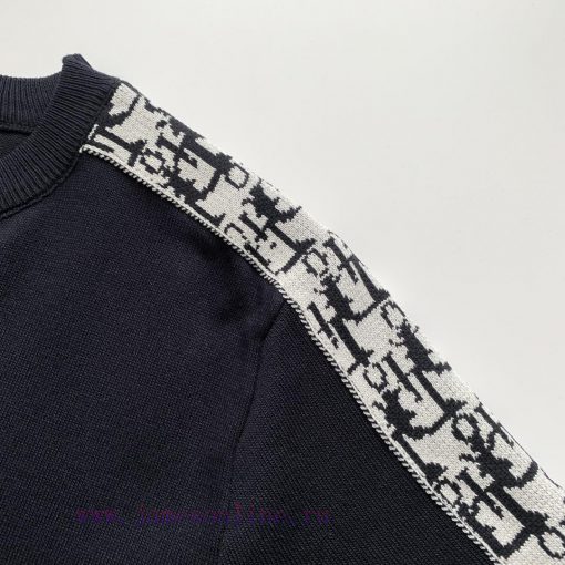 Style Number W502Dior Woven Sweater Round Neck Short Sleeved Spring And Summer High-quality Ita z3yb6li2 - Image 5
