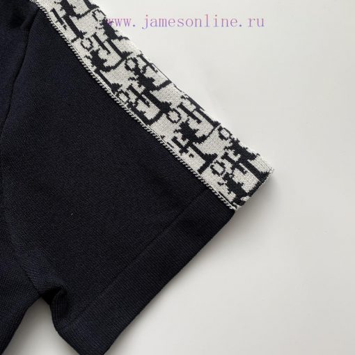 Style Number W502Dior Woven Sweater Round Neck Short Sleeved Spring And Summer High-quality Ita z3yb6li2 - Image 6