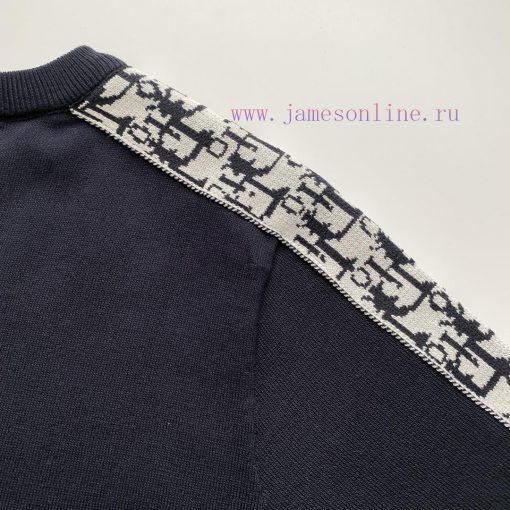 Style Number W502Dior Woven Sweater Round Neck Short Sleeved Spring And Summer High-quality Ita z3yb6li2 - Image 8