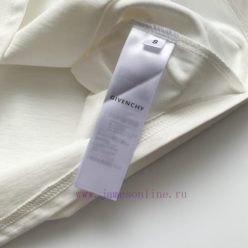 Style Number W506GIVENCHY Givenchy Logo Letter Embroidery Short Sleeved ShirtExquisite Logo Ide h4e1gsvu - Image 10