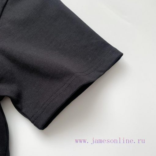 Style Number W507LOEWE Logo Letter Embroidery Short Sleeved ShirtExquisite Logo IdentificationO 7sflgr0c - Image 6