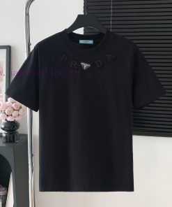 Style Number W510PRADA Patch Logo Letter Embroidery Short Sleeved ShirtExquisite Logo Identific m3i53stk