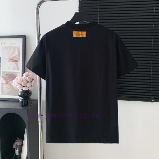 Style Number W513Louis Vuitton Logo Printed Letter Short Sleeved ShirtExquisite Logo Identifica gvgb6lbb - Image 3