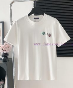 Style Number W516Louis Vuitton Logo Embroidered Letters Short Sleeved ShirtExquisite Logo Ident 0psj8j5c