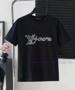 Style Number W517Louis Vuitton Logo Embroidered Letters Short Sleeved ShirtExquisite Logo Ident 5ffasrv4