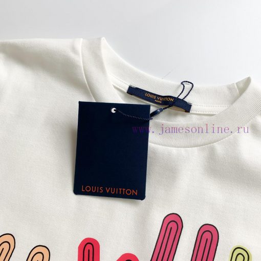 Style Number D705Louis Vuitton LV Logo Printed Short Sleeved ShirtExquisite Logo Identification aeod754b - Image 5