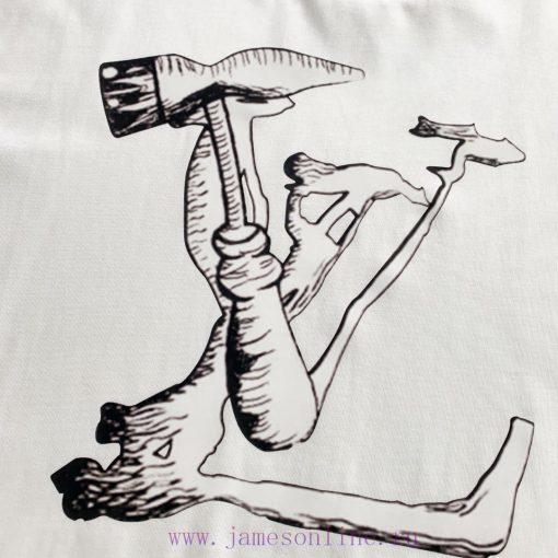 Style Number D703Louis Vuitton LV Logo Printed Short Sleeved ShirtExquisite Logo Identification kkc9gbef - Image 6