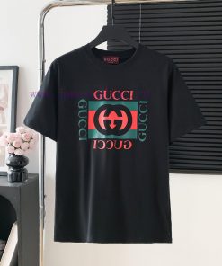 Style Number D711Gucci Logo Printed Short Sleeved ShirtExquisite Logo IdentificationOriginal Fa e8pkep8q