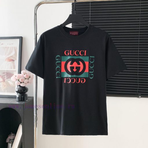 Style Number D711Gucci Logo Printed Short Sleeved ShirtExquisite Logo IdentificationOriginal Fa e8pkep8q - Image 2