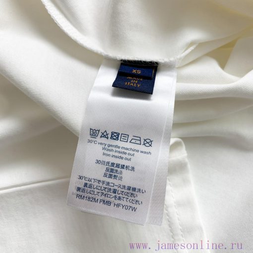 Style Number D705Louis Vuitton LV Logo Printed Short Sleeved ShirtExquisite Logo Identification aeod754b - Image 14