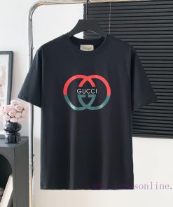 Style Number D715Gucci Logo Printed Short Sleeved ShirtExquisite Logo IdentificationOriginal Fa 6xfny2uk