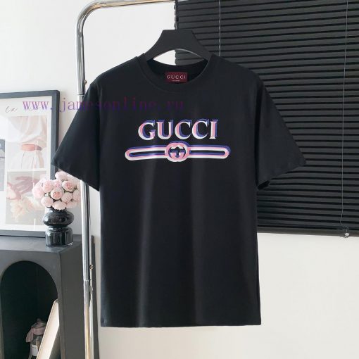 Style Number D719Gucci Logo Printed Short Sleeved ShirtExquisite Logo IdentificationOriginal Fa zmnjiffb - Image 2
