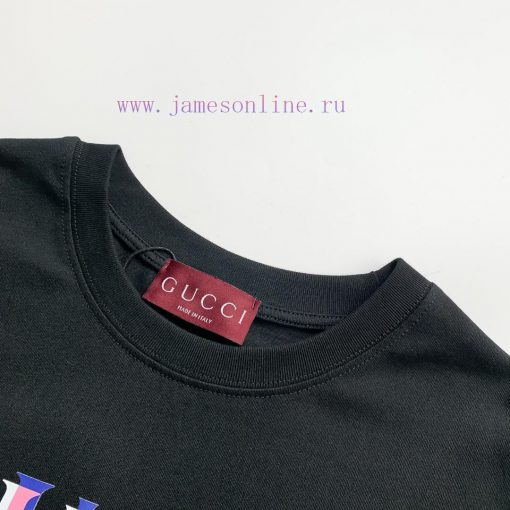 Style Number D719Gucci Logo Printed Short Sleeved ShirtExquisite Logo IdentificationOriginal Fa zmnjiffb - Image 4