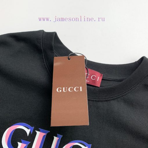 Style Number D719Gucci Logo Printed Short Sleeved ShirtExquisite Logo IdentificationOriginal Fa zmnjiffb - Image 5