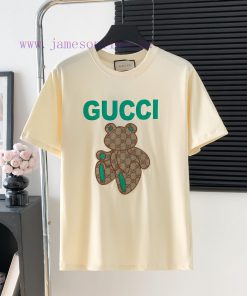 Style Number D726Gucci Logo Embroidered Short Sleeved ShirtExquisite Logo IdentificationOrigina sc8qslor