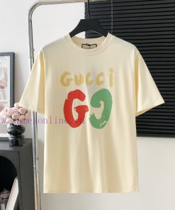 Style Number D728Gucci Logo Printed Short Sleeved ShirtExquisite Logo IdentificationOriginal Fa d0v9qdzn